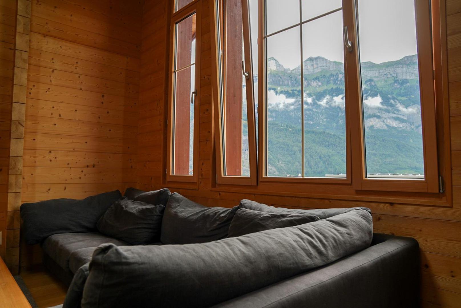 Doodle'S Amazing Chalet -Walensee - Flumserberg - Churfirsten - Heidiland - Pool - Sauna Mols Zewnętrze zdjęcie