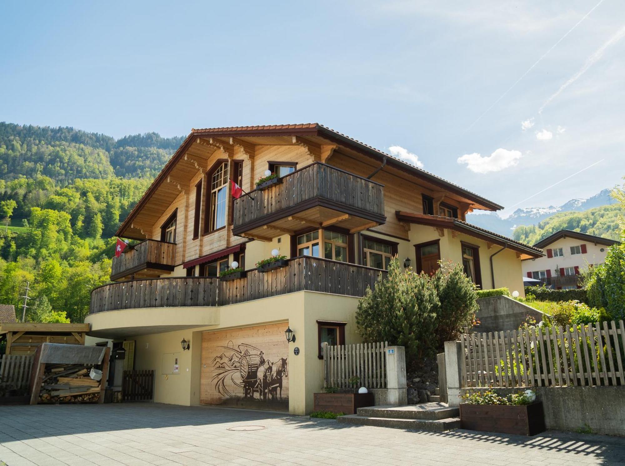 Doodle'S Amazing Chalet -Walensee - Flumserberg - Churfirsten - Heidiland - Pool - Sauna Mols Zewnętrze zdjęcie